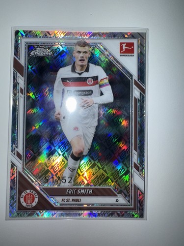 Eric Smith 2025 Topps Chrome Bundesliga Refractor /52