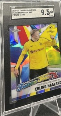 Erling Braut Haaland 2024 Topps Chrome UCC