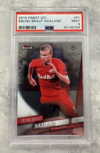 Erling Braut Haaland 2020 Topps Finest #91
