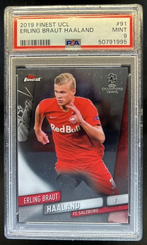 Erling Braut Haaland 2019 Topps Finest #91