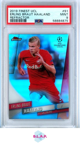 Erling Braut Haaland 2019 Panini Finest Refractor
