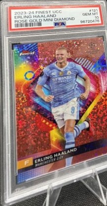 Erling Braut Haaland 2023 Topps Finest UEFA