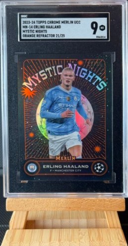 Erling Braut Haaland 2024 Topps Merlin Chrome UCC