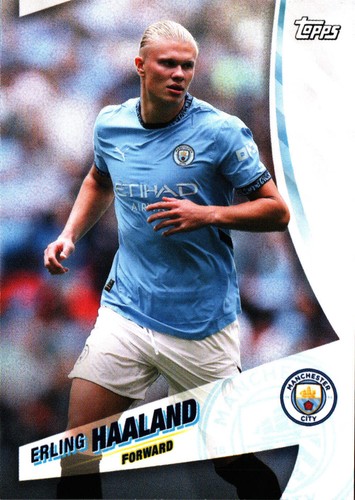Erling Haaland 2024 Topps Blue Moon
