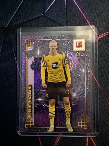 Erling Haaland 2023 Topps Bundesliga Jade /15