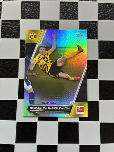 Erling Haaland 2021 Topps Bundesliga Silver /75