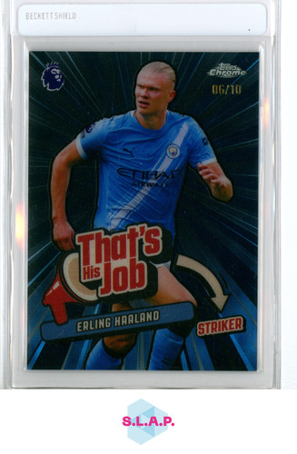 Erling Haaland 2026 Topps Chrome /10