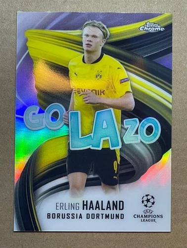 Erling Haaland 2020 Topps Chrome