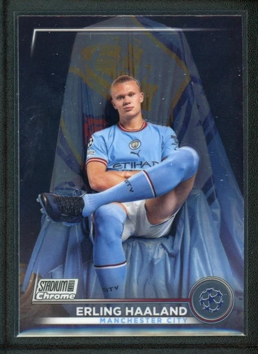 Erling Haaland 2023 Topps Chrome