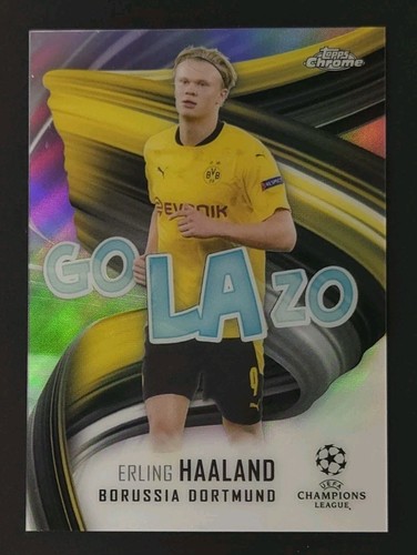 Erling Haaland 2021 Topps Chrome