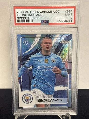 Erling Haaland 2024 Topps Chrome