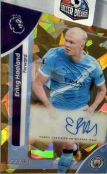 Erling Haaland 2026 Topps Chrome 20/50