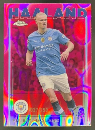Erling Haaland 2024 Topps Chrome /250