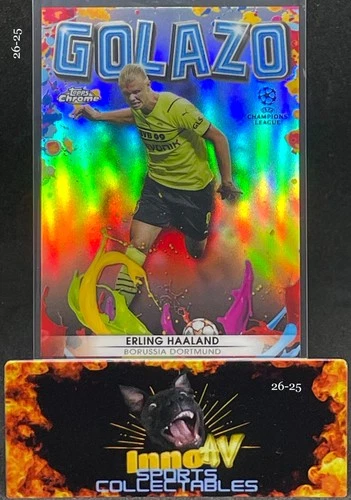 Erling Haaland 2022 Topps Chrome