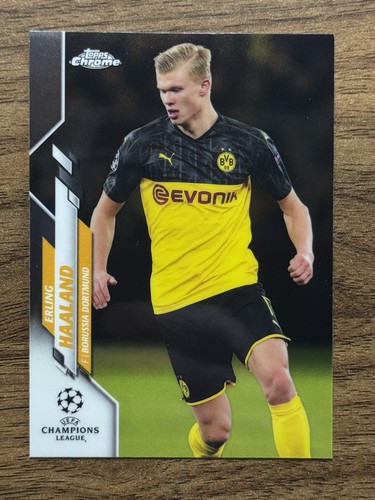 Erling Haaland 2020 Topps Chrome
