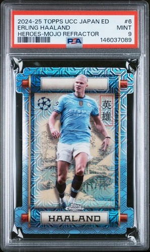 Erling Haaland 2025 Topps Chrome #6