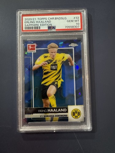 Erling Haaland 2020 Topps Chrome
