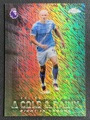 Erling Haaland 2025 Topps Chrome