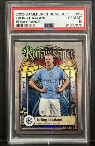 Erling Haaland 2022 Topps Chrome
