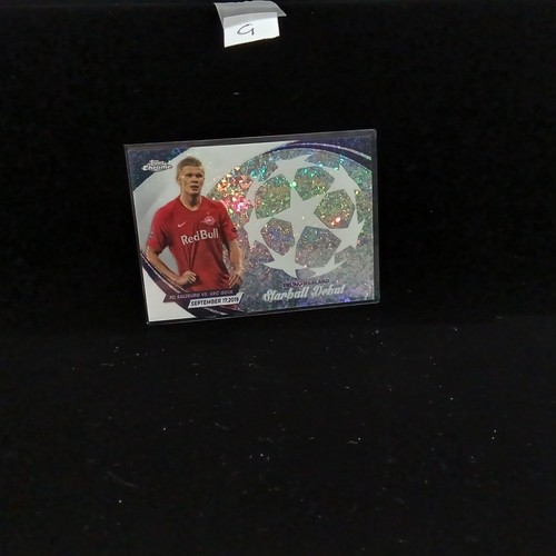 Erling Haaland 2019 Topps Chrome