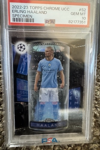 Erling Haaland 2022 Topps Chrome