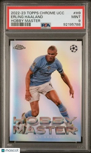 Erling Haaland 2023 Topps Chrome