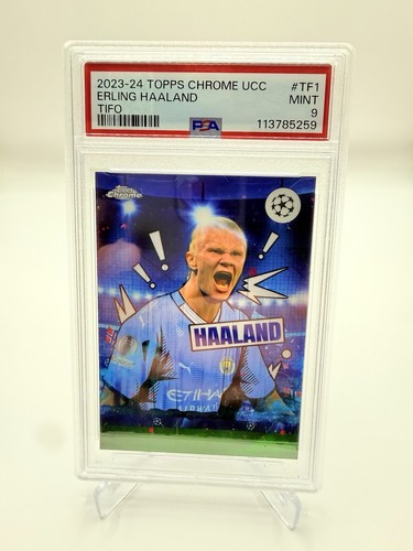 Erling Haaland 2023 Topps Chrome