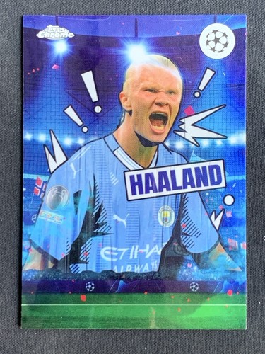 Erling Haaland 2023 Topps Chrome