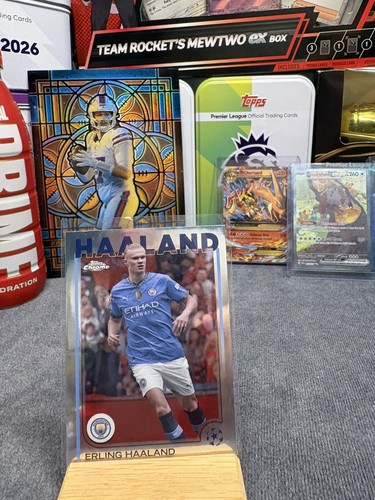 Erling Haaland 2024 Topps Chrome