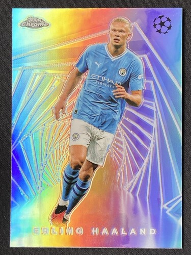 Erling Haaland 2023 Topps Chrome