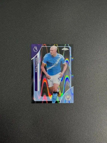 Erling Haaland 2025 Topps Chrome Black /10
