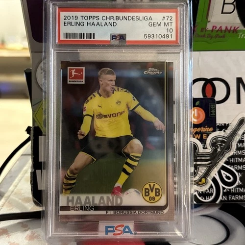 Erling Haaland 2019 Topps Chrome Bundesliga