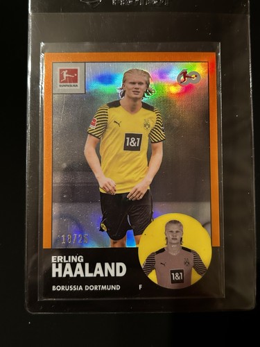 Erling Haaland 2023 Topps Chrome Bundesliga Tan /25