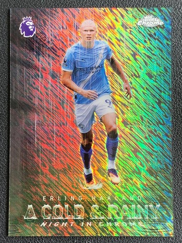 Erling Haaland 2025 Topps Chrome CRN-13