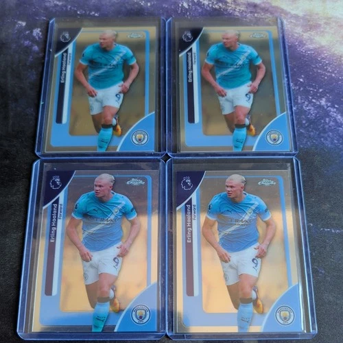 Erling Haaland 2023 Topps Chrome Gold