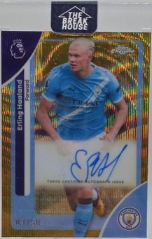 Erling Haaland 2026 Panini Chrome Gold Wave /50