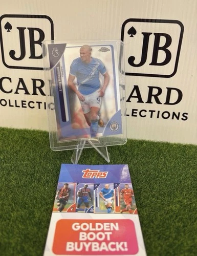 Erling Haaland 2025 Topps Chrome Golden Boot
