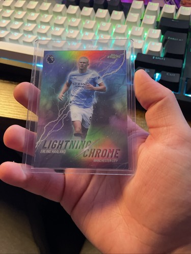 Erling Haaland 2026 Topps Chrome Lightning