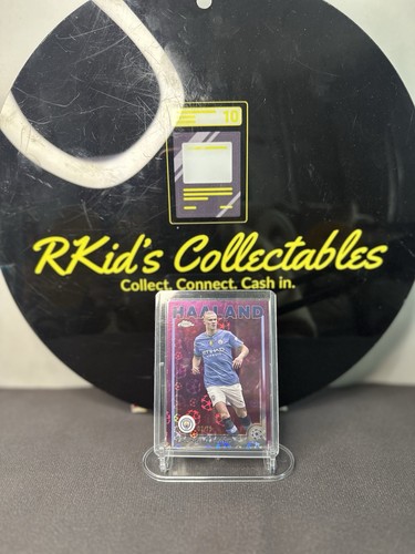 Erling Haaland 2024 Topps Chrome Logofractor /75