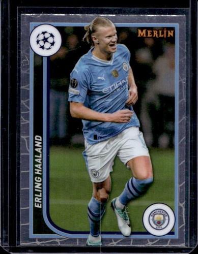 Erling Haaland 2024 Topps Chrome Merlin