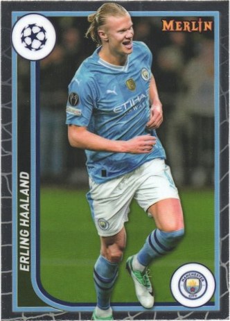 Erling Haaland 2024 Topps Chrome Merlin
