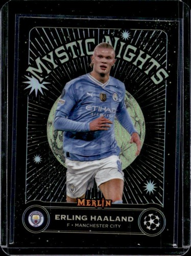 Erling Haaland 2023 Topps Chrome Merlin UEFA #MN-14