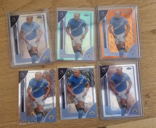 Erling Haaland 2026 Topps Chrome Orange /25