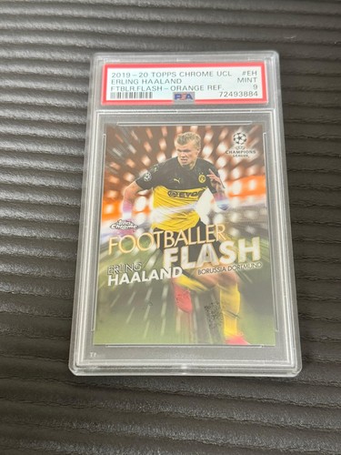 Erling Haaland 2019 Topps Chrome Orange /25