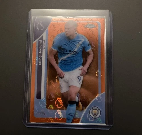 Erling Haaland 2026 Topps Chrome Orange /25