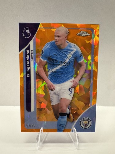 Erling Haaland 2026 Topps Chrome Orange /25