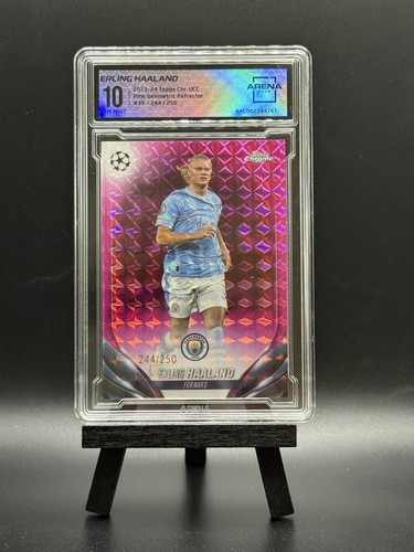 Erling Haaland 2023 Topps Chrome Pink Geometric /250