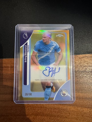 Erling Haaland 2026 Topps Chrome Premier League /50