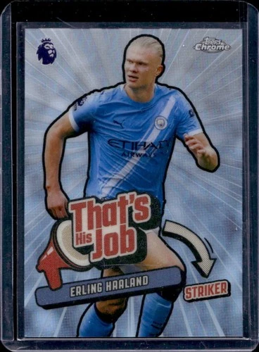 Erling Haaland 2026 Topps Chrome Premier League