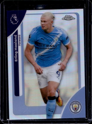 Erling Haaland 2026 Topps Chrome Premier League Refractor